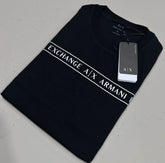 Camiseta Armani Exchange - Preta/Branca