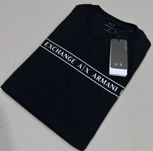 Camiseta Armani Exchange - Preta/Branca