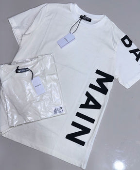 Camiseta Balmain - Preta/Branca